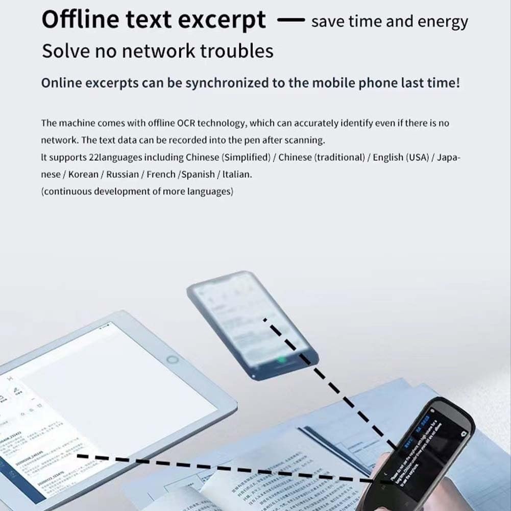 Smart Scanning Translation Pen