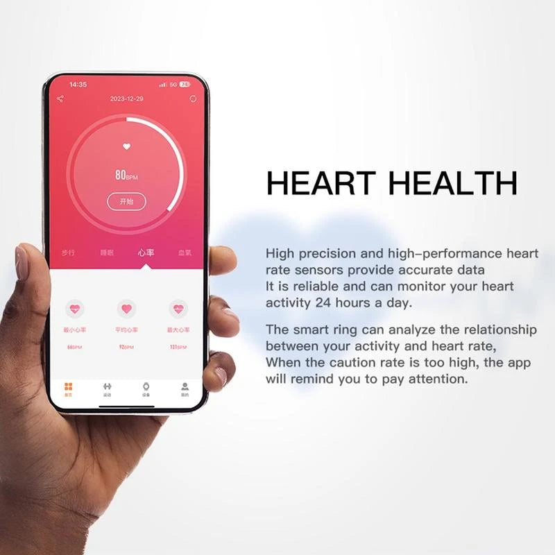 Smart Health Tracking Ring